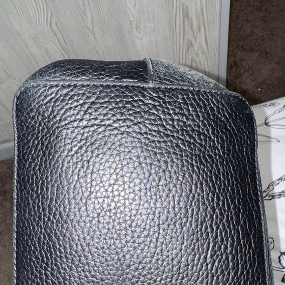 Tory Burch Black Leather Taylor Tote - Picture 9 of 10